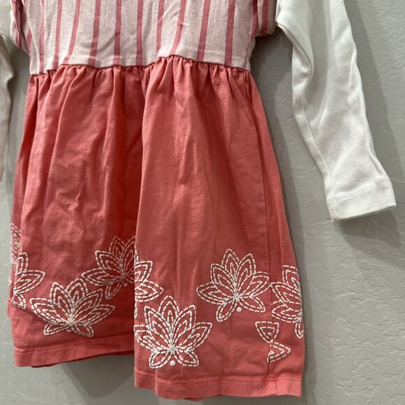 Tea Collection Lotus Layered Sleeve Baby Dress - Picture 3 of 8